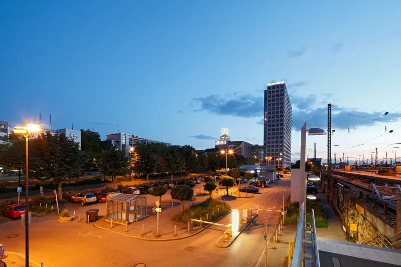 Garagenanlage am Hauptbahnhof